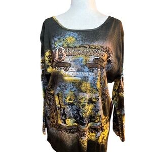 Jane Ashley y2k Barcelona top NWT